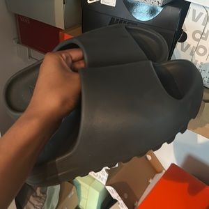 Yeezy slides ONXY black